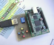 万能基板で拡張ボードを作成